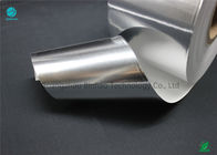 Mat Gümüş Alüminyum Folyo Lamine Kağıt / Sigara Ambalaj Kağıdı 83mm Genişlik