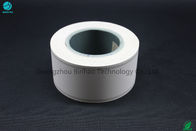 60mm Beyaz Devrilme Baz Tütün Filtresi Kağıt Çubuk Çığ Sarma ISO9001 Standart Parlak Yağ Ile