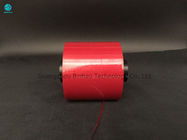 4mm Kendinden Yapışkanlı Kırmızı MOPP Kurye Çantası Ambalaj Için Tütün Şerit Şerit Teyp Ambalaj Ve Kolay Aç