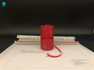 5mm Jumbo Rulo Yapıştırıcı Özel Güvenlik Kırmızı Dhl Kağıt Torba Ambalaj Ve Açık Için Gözyaşı Bandı