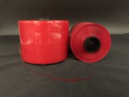 5mm Jumbo Rulo Yapıştırıcı Özel Güvenlik Kırmızı Dhl Kağıt Torba Ambalaj Ve Açık Için Gözyaşı Bandı