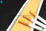 Düz Yüzey Tütün Filtre Kağıdı Kaplamalı Mantar Ambalaj Kağıdı Geçirgenliği Genişlik 64mm