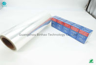 ISO9001 Şeffaf Anti Statik 76mm Tütün PVC Ambalaj Filmi