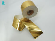 Sigara Paketi İçin OEM Kompozit 83mm Parlak Altın Alüminyum Folyo Kağıdı