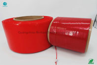 Ekspres Paket 4.0mm Boyutlu MOPP Malzemeleri İçin Büyük Kırmızı Gözyaşı Şeridi Bandı