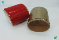 Kalıcı Kendinden Yapışkanlı Gözyaşı Bandı 152mm Boyut Kırmızı / Şeffaf / Altın Rengi