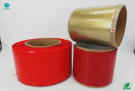 Gözyaşı Bandı MOPP Malzemeleri Kolay Renk Kırmızı 5mm Genişlik 152mm İç Çekirdek