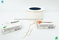 HNB E-Sigara Paketi Malzemeleri İçin İyi Esneklik Bahşiş Kağıdı 66mm ID Beyaz Renk
