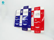 Kişiselleştirilmiş Tasarımlı Zararsız Kırmızı Mavi Sigara Ambalaj karton Kutusu