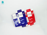 Kırmızı Mavi Serisi Sigara Tütün Paketi İçin Tasarım Dayanıklı Karton Kağıt