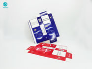 Kırmızı Mavi Serisi Sigara Tütün Paketi İçin Tasarım Dayanıklı Karton Kağıt