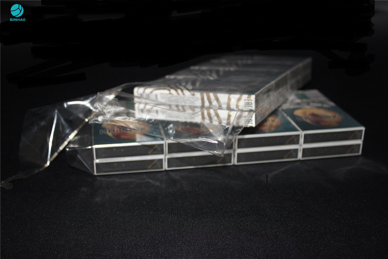 Çıplak Sigara Dış Kutu Wraper İçin 25 Mikron Shrink PVC Ambalaj Filmi