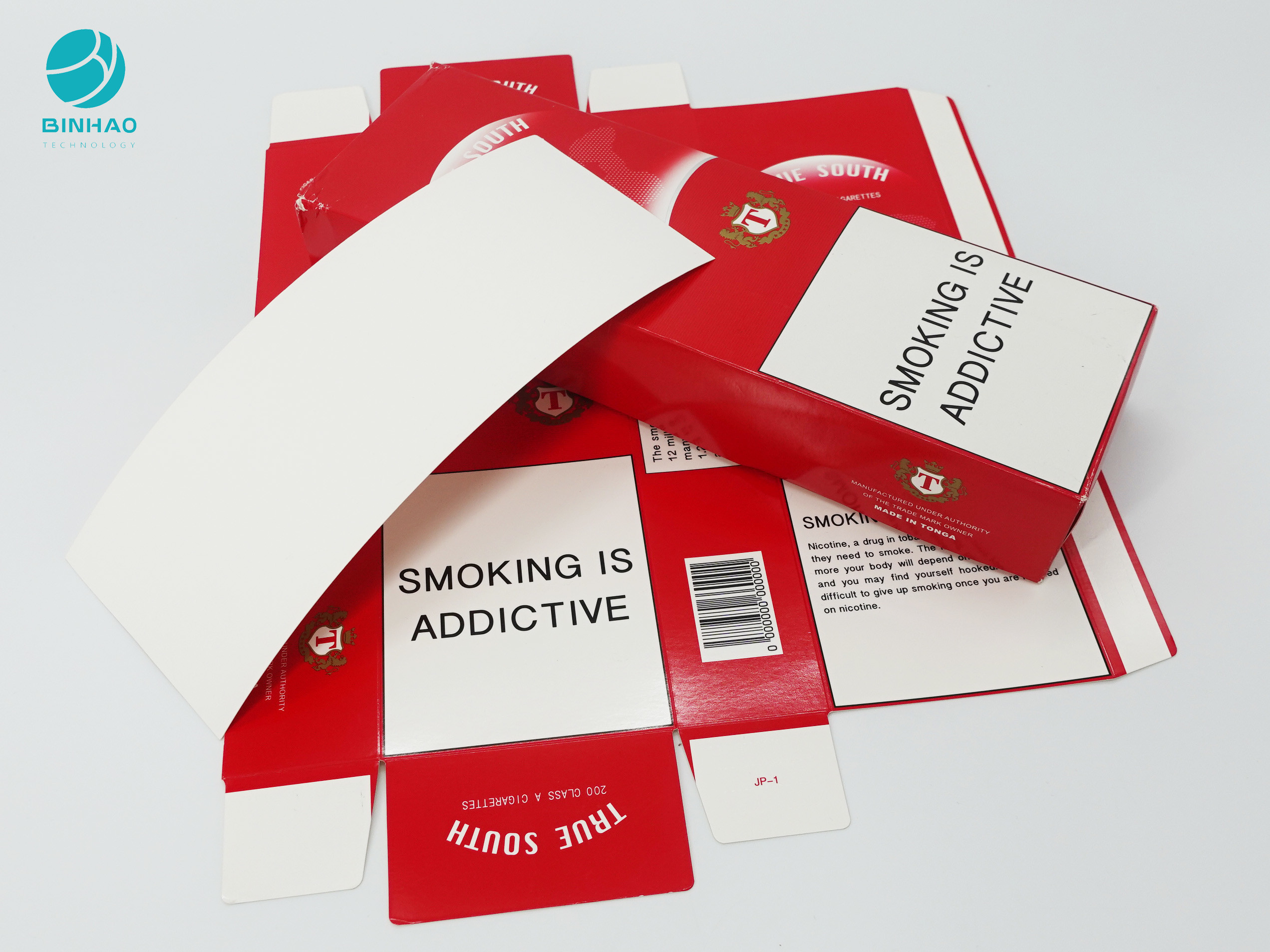 Tütün Sigara Ambalajı İçin Logo Baskılı Çevre Dostu Karton Kılıflar