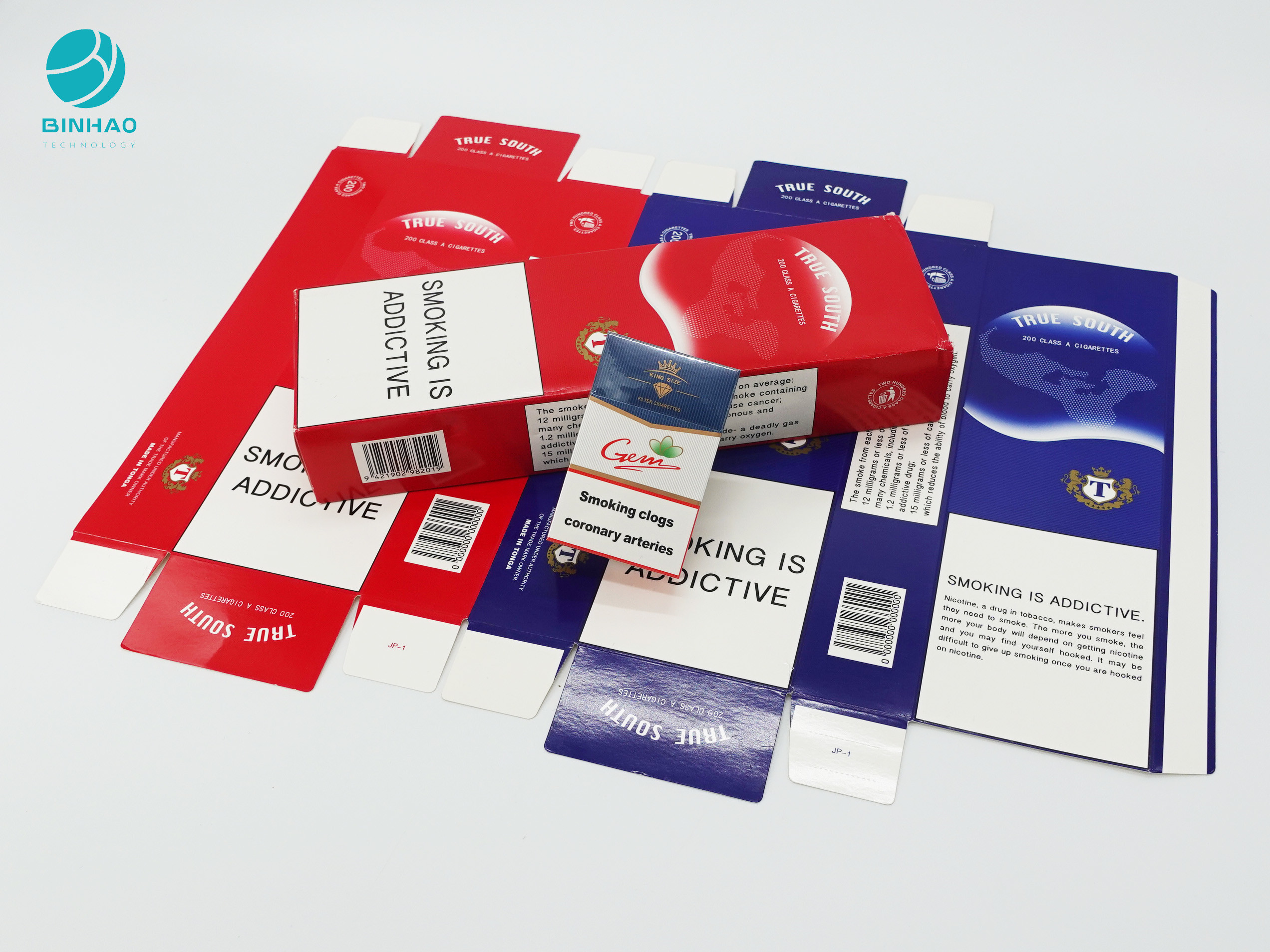 Özel Tasarımlı Düz ​​Ambalaj Dikdörtgen Paket Karton Kutu Kağıt Kutusu