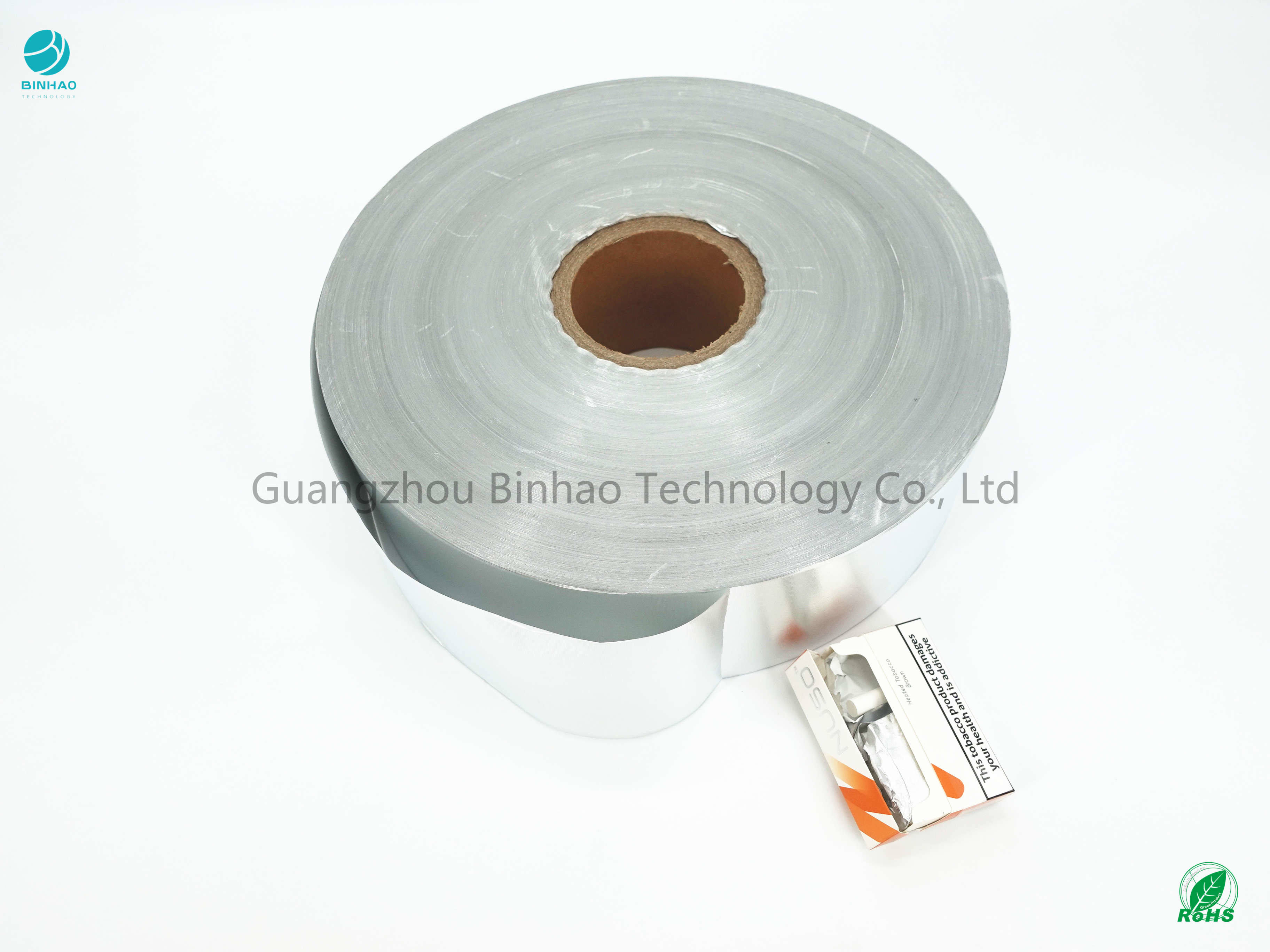 HNB E-Sigara Paketi Ürünü Alüminyum Folyo Kağıt 76mm İç Çekirdek