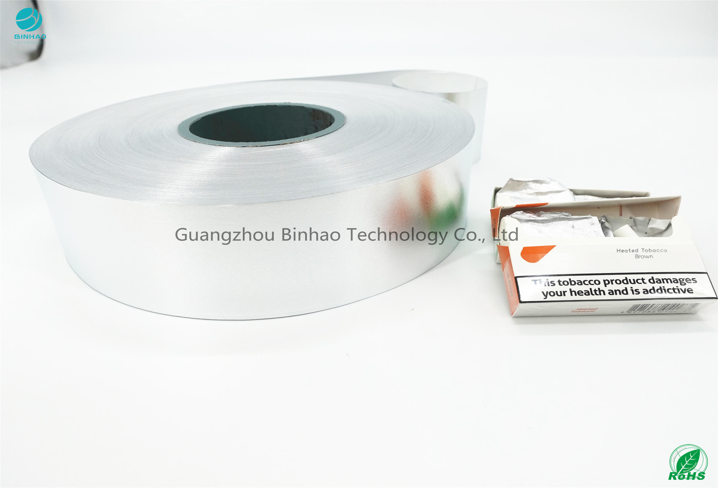 HNB E-Sigara Paketi Malzemeleri 55gsm Gramaj Kağıt Ağırlığı Alüminyum Folyo Kağıt