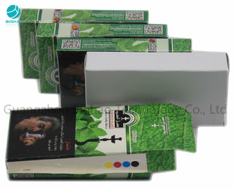 Tütün Yeşil Paket Karton Sigara Kasaları Ve Shisha Dış Kutuları