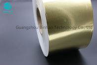Aktarılan Alüminyum Folyo Kağıt Metalize Tütün Folyo 81mm-86mm Genişlik