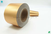 Altın Gerilim Dayanımı 3kg / 15mm Min 32gsm Alüminyum Folyo Kağıt Sigara