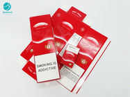Özel Tasarımlı Tütün Düz Ambalaj Dikdörtgen Paket Karton Kağıdı