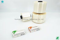 2.5mm Genişlik Şeffaf Yüzey Yırtma Bandı HNB E-Sigara Sektörü Paket Malzemeleri