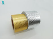 Sigara Paketi İçin Kabartmalı Desenli Altın Gümüş Alüminyum Folyo Kağıdı