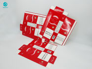 Sigara Tabakası Ambalaj Kutusu İçin Kabartmalı Logo Paketi Malzemesi Kağıt Karton