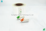 BOPP Film Şeffaf Renkli HNB E-Cigareatte Paket Malzemeleri İç Dolguyu Saran 76mm