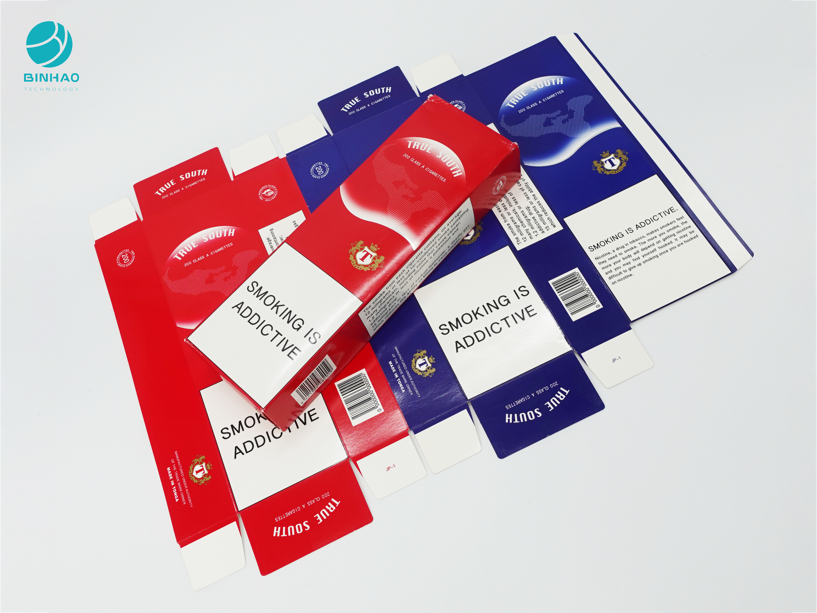 Kişiselleştirilmiş Tasarımlı Tek Kullanımlık Sigara Ambalaj Kutusu Karton Kağıt