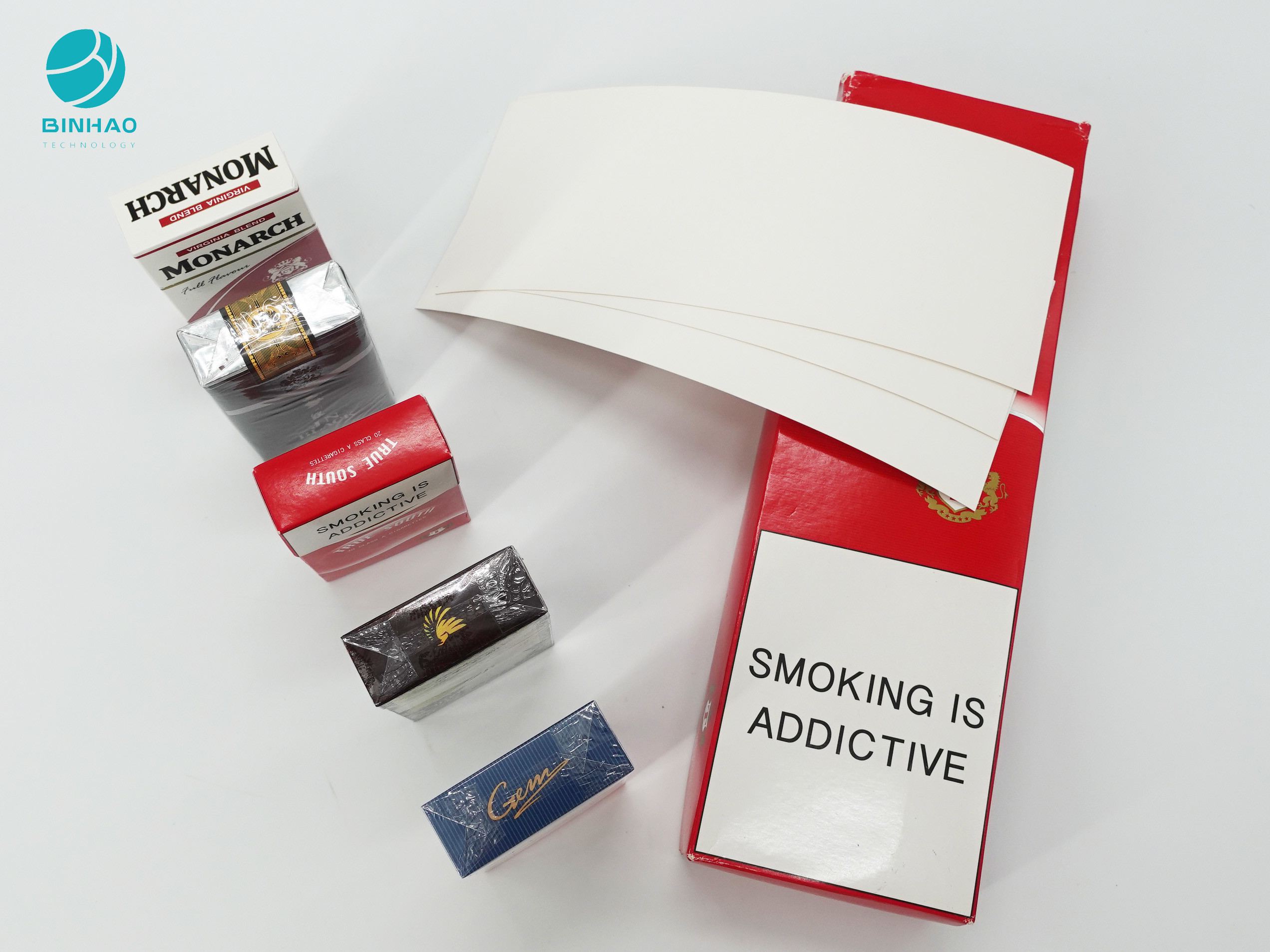 Özel logolu Dayanıklı Tütün Paketi Kutusu Sigara Ambalaj Kutusu Kartonu