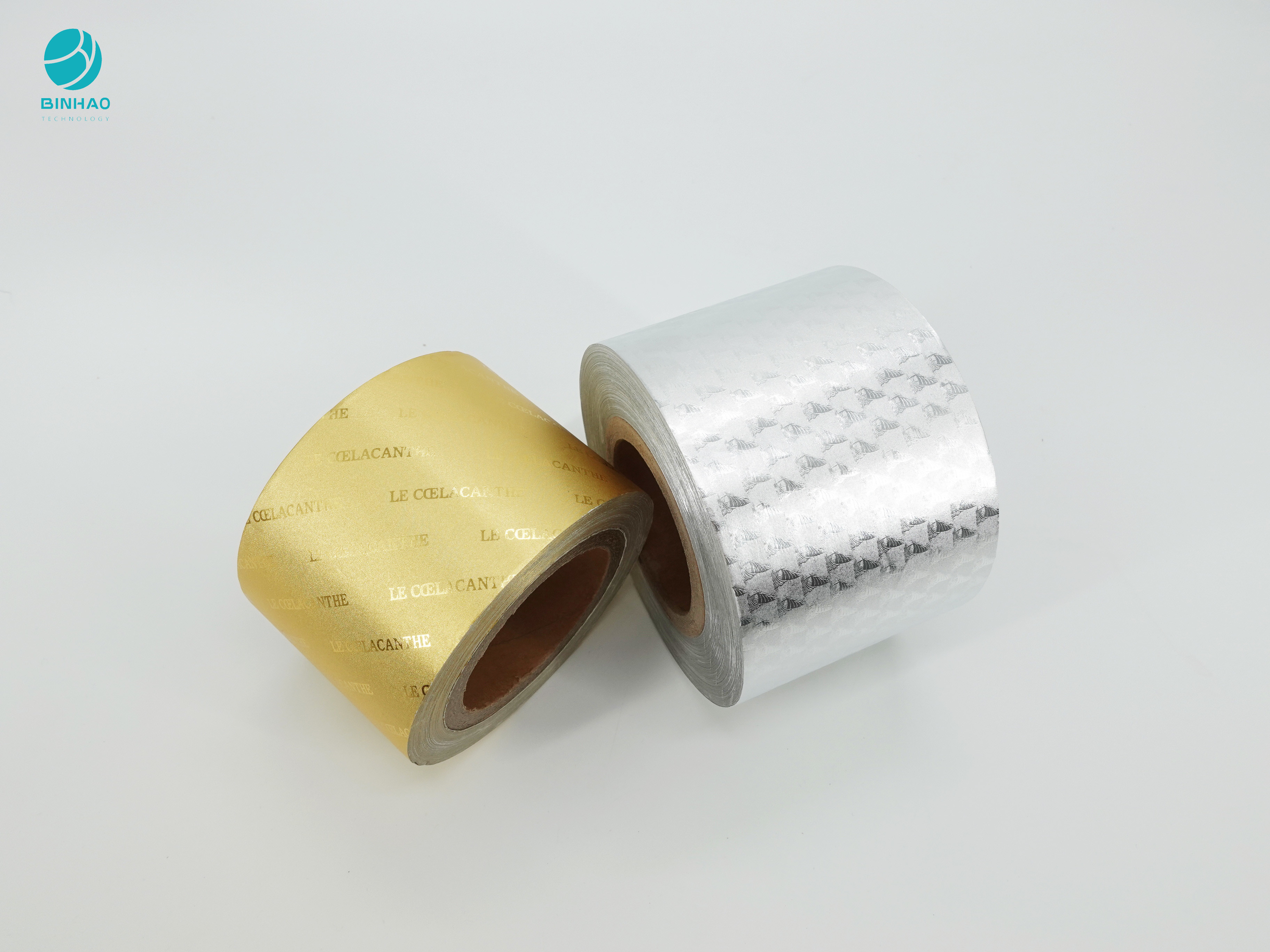 Özel Tasarımlı Parlak Altın Gümüş Sigara Paketi Alüminyum Folyo Kağıdı