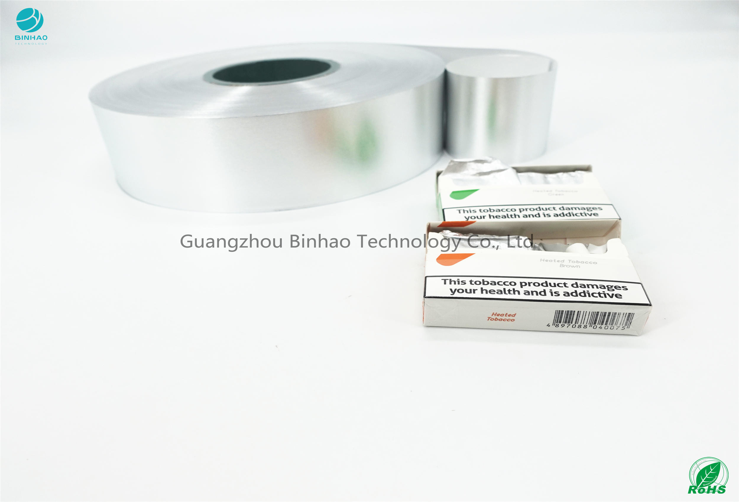 İyi Hareketlilik Alüminyum Folyo Kağıt 1500M HNB E-Sigara Paketi Malzemeleri