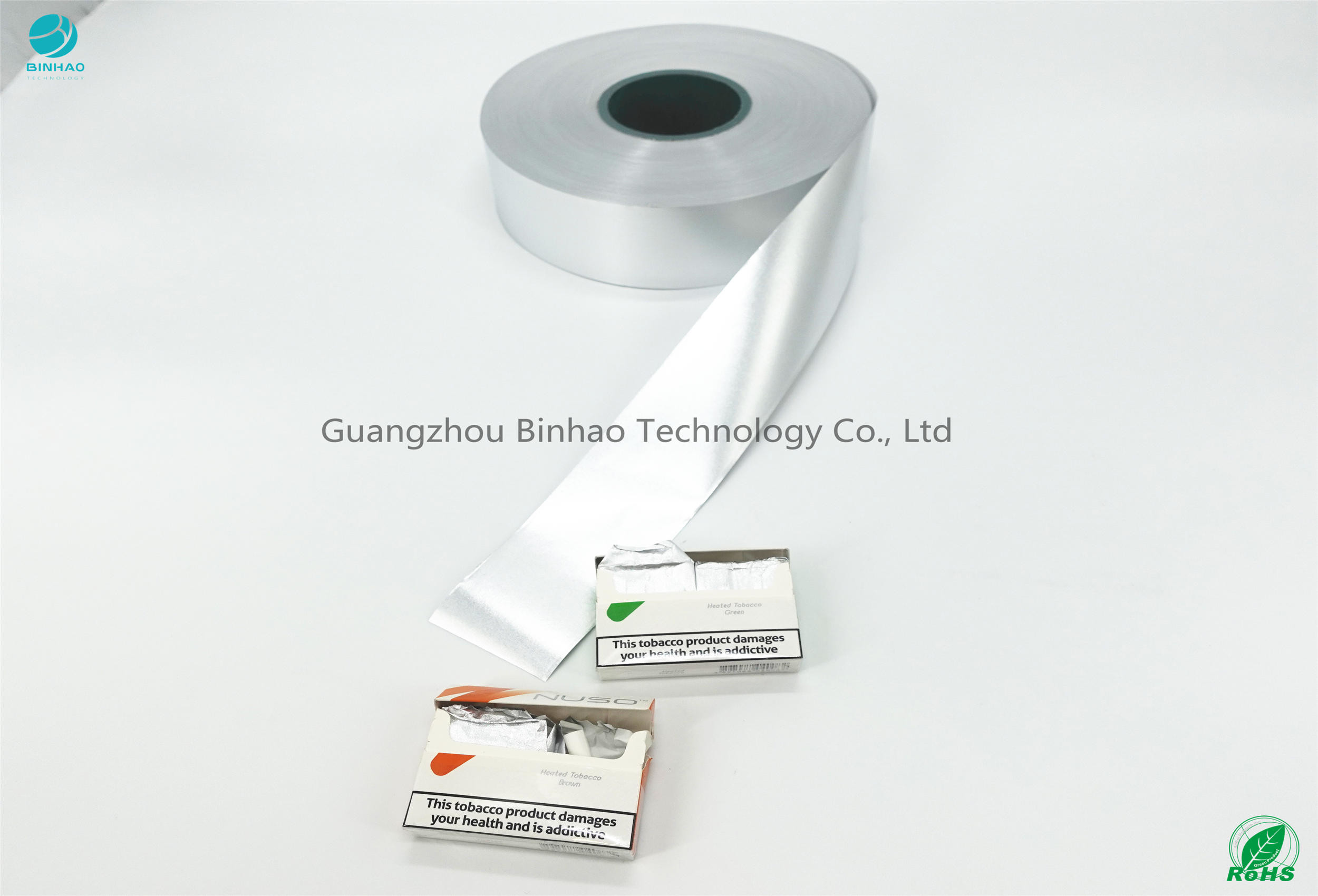 Alüminyum Folyo Kağıt HNB E-Sigara Paketi Malzemeleri 55-60gsm Gramaj Kağıdı