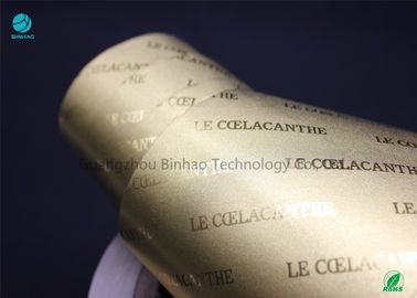 Çevre Malzemelerinde Parlak Altın Transfer Alüminyum Folyo Kağıdı